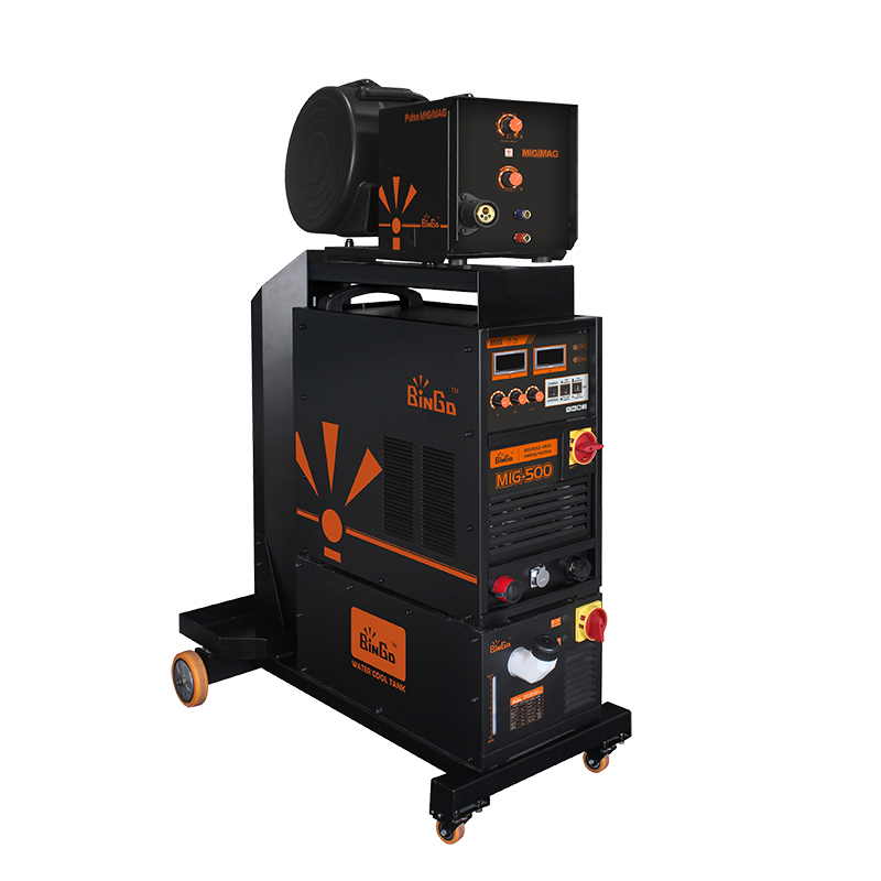 Inverted CO2 gas shielded welding machine