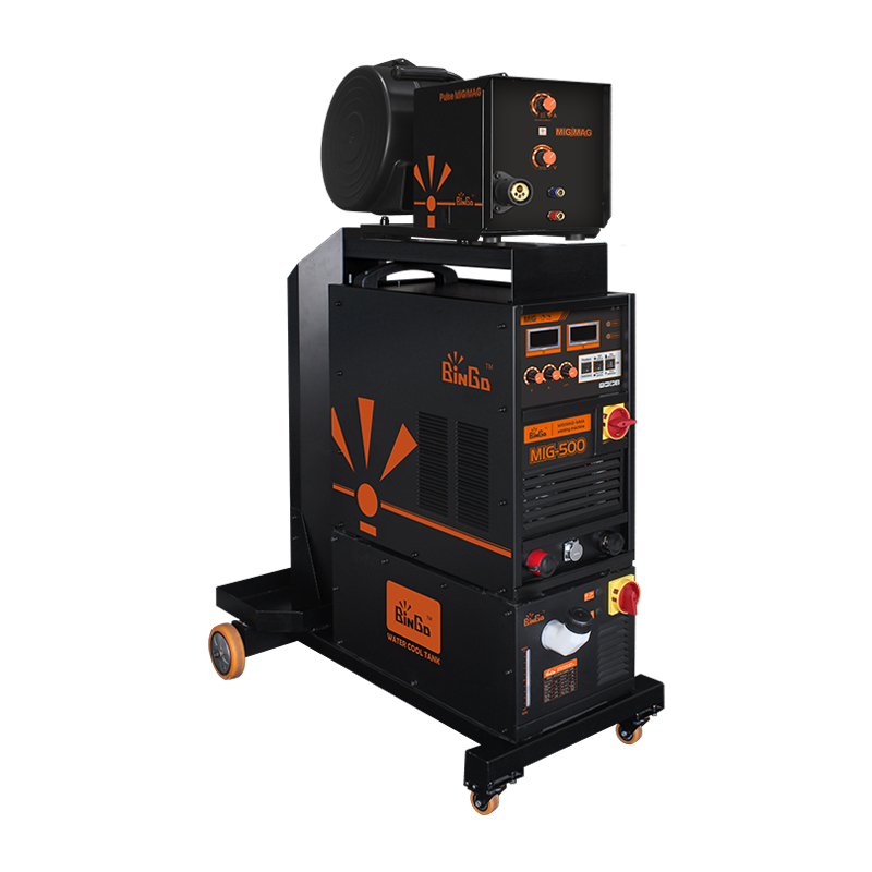 Inverted CO2 gas shielded welding machine