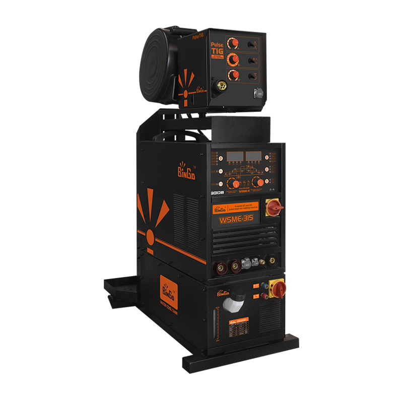 Inverted automatic wire feeding AC/DC pulse argon arc welding machine