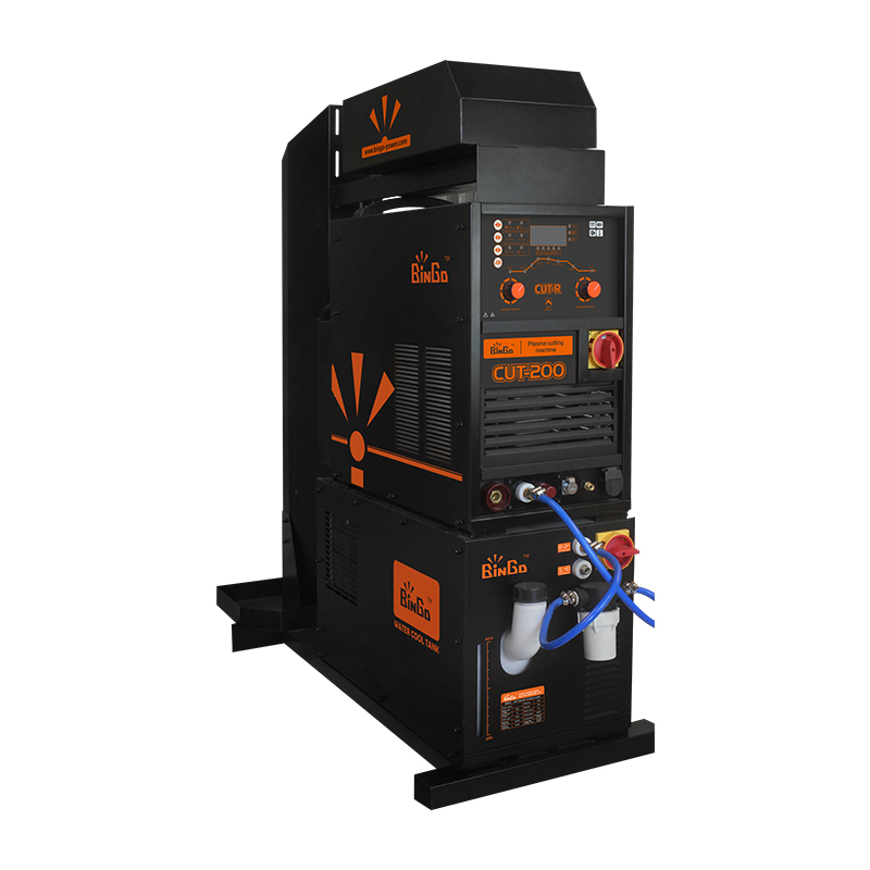 Inverted plasma cutting machine