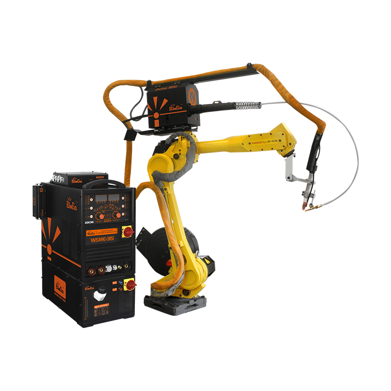 Inverted automatic wire feeding AC/DC pulse argon arc welding machine